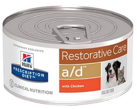 Karma mokra Hill's Prescription Diet Restorative Care a/d Canine/Feline z kurczakiem 156g