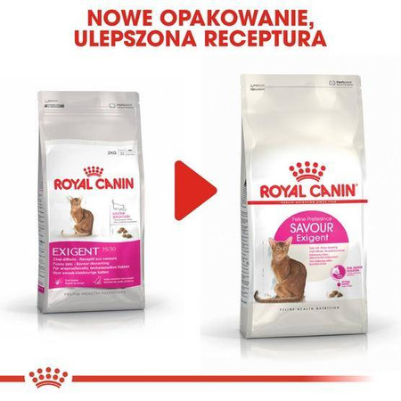 Royal Canin Exigent Savour Sensation karma sucha dla kotów dorosłych, wybrednych, kierujących się teksturą krokieta 2kg