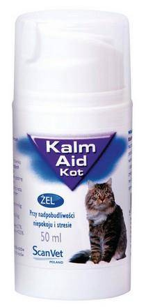 Kalm Aid - preparat uspokajający dla kotów ScanVet 50ml