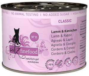 Catz Finefood N.11 Jagnięcina i Królik puszka 200g