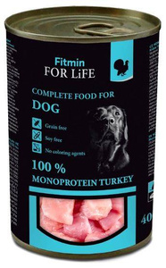 Fitmin Dog For Life Turkey puszka 400g