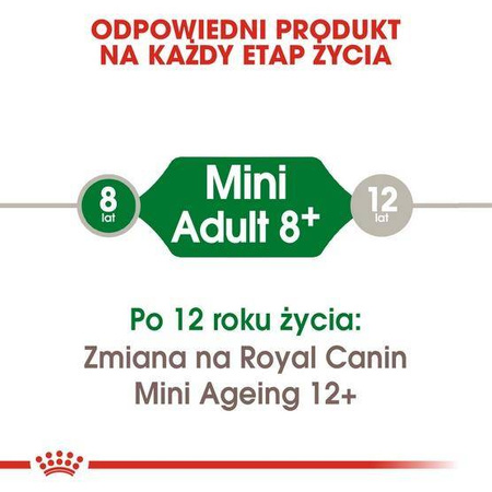 Royal Canin Mini Adult +8 800g
