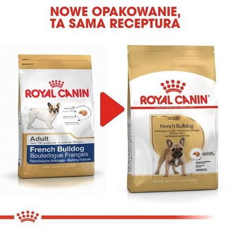 Karma sucha dla buldoga francuskiego Royal Canin French Bulldog 26 Adult 3kg