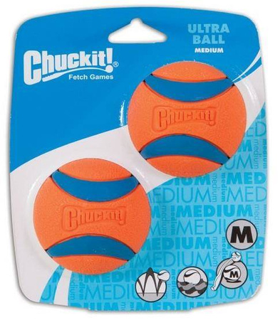 Chuckit! Ultra Ball Medium dwupak [17001]