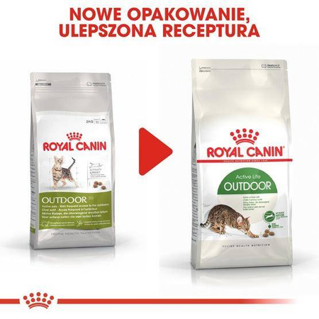 Royal Canin Outdoor karma sucha dla kotów dorosłych, wychodzących na zewnątrz 2kg