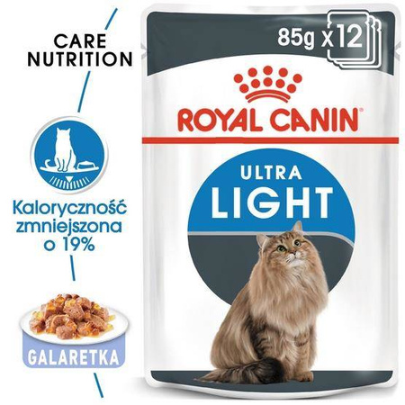 Royal Canin Feline Ultra Light saszetka galaretka 85g