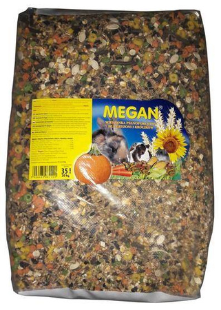 Megan Pokarm dla gryzoni worek 20kg [ME6W]