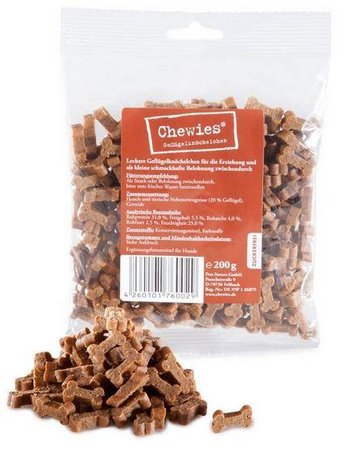 Chewies Kosteczki Drób 200g