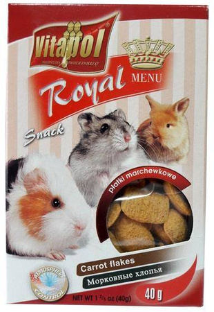 Vitapol Menu Płatki - Marchewka 40g [1012]