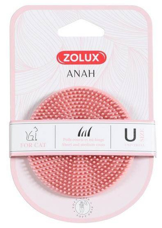 Zolux Anah Szczotka gumowa okrągła dla kota [550012]