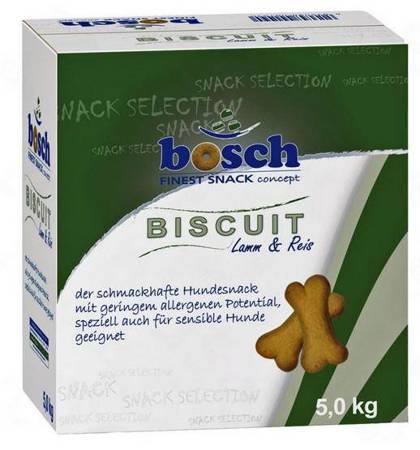 Bosch Finest Snack Lamb & Rice karton 5kg