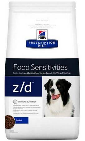 Karma sucha Hill's Prescription Diet Food Sensitivities z/d Canine 10kg