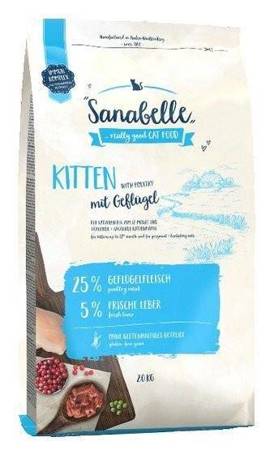 Sanabelle Kitten z drobiem 10kg