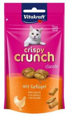 Vitakraft Cat Crispy Crunch drób 60g [2428814]