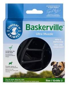 Kaganiec dla psa Baskerville Ultra-2 czarny