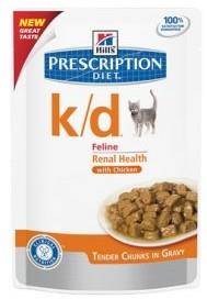 Karma mokra Hill's Prescription Diet Renal Health k/d Feline z kurczakiem 85g