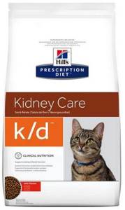 Karma sucha Hill's Prescription Diet Kidney Care k/d Feline z kurczakiem 1,5kg